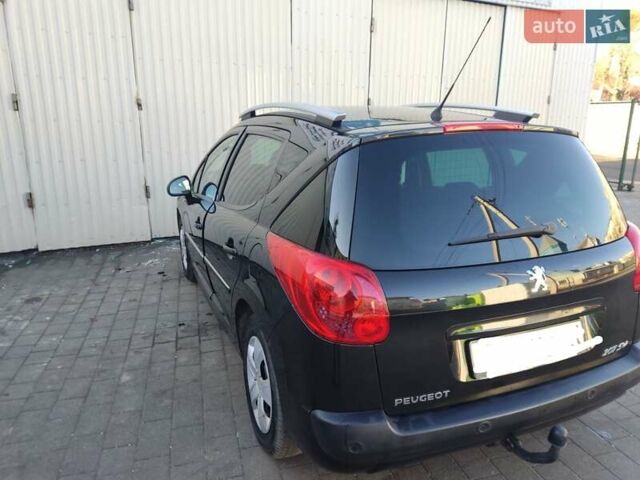 Черный Пежо 207, объемом двигателя 1.6 л и пробегом 307 тыс. км за 5200 $, фото 7 на Automoto.ua