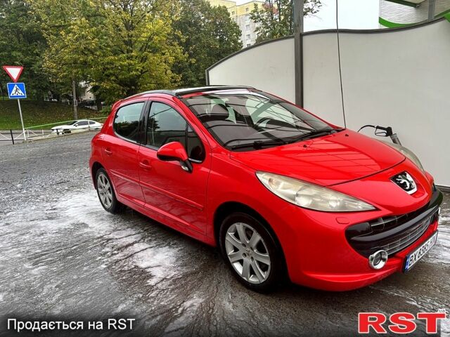 Червоний Пежо 207, об'ємом двигуна 1.6 л та пробігом 154 тис. км за 5100 $, фото 5 на Automoto.ua