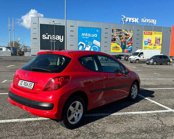 Красный Пежо 207, объемом двигателя 1.36 л и пробегом 169 тыс. км за 3700 $, фото 8 на Automoto.ua