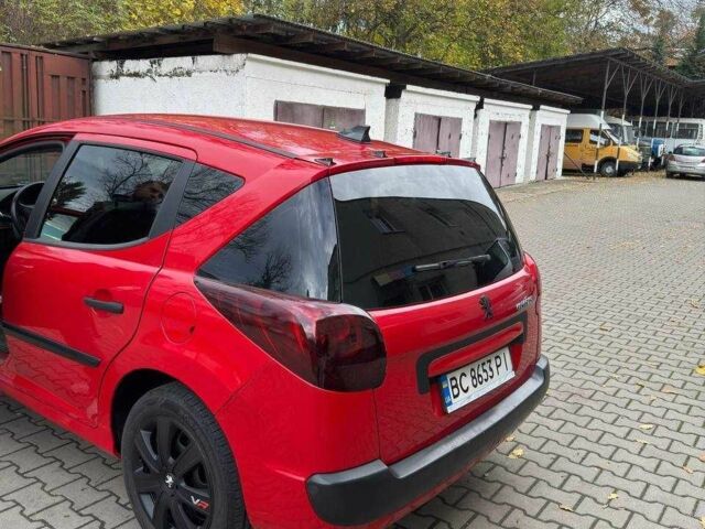 Червоний Пежо 207, об'ємом двигуна 1.4 л та пробігом 248 тис. км за 3600 $, фото 5 на Automoto.ua