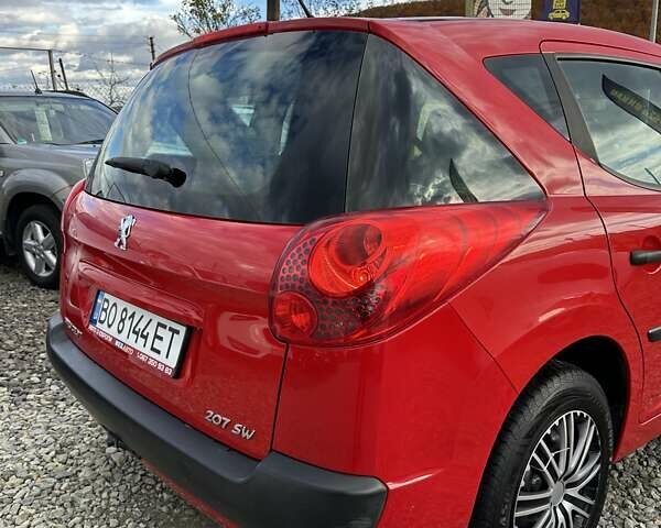 Пежо 207 2009 в Бережанах на Automoto.ua Красный Пежо 207, объемом двигателя 1.4 л и пробегом 230 тыс. км за 4350 $, фото 11 на Automoto.ua