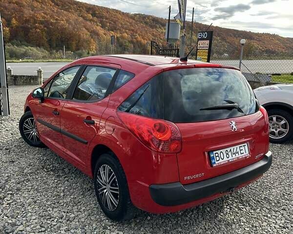 Пежо 207 2009 в Бережанах на Automoto.ua Красный Пежо 207, объемом двигателя 1.4 л и пробегом 230 тыс. км за 4350 $, фото 18 на Automoto.ua