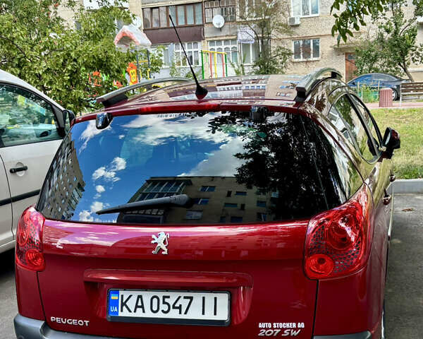 Красный Пежо 207, объемом двигателя 1.6 л и пробегом 186 тыс. км за 6600 $, фото 10 на Automoto.ua