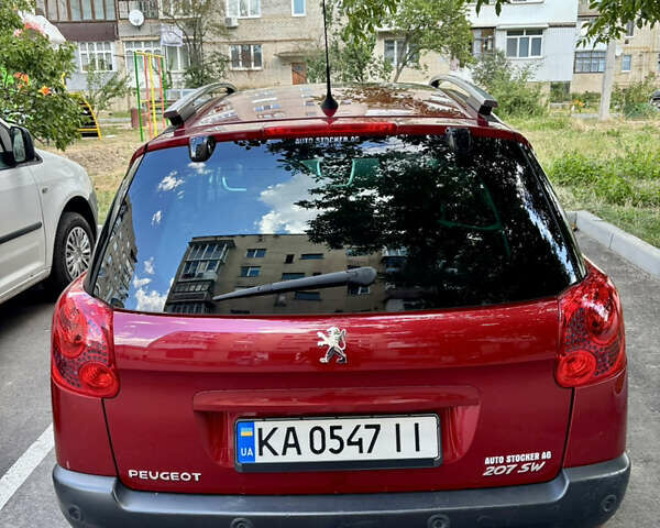 Красный Пежо 207, объемом двигателя 1.6 л и пробегом 186 тыс. км за 6600 $, фото 8 на Automoto.ua