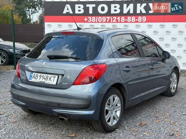 Серый Пежо 207, объемом двигателя 1.6 л и пробегом 167 тыс. км за 4900 $, фото 3 на Automoto.ua