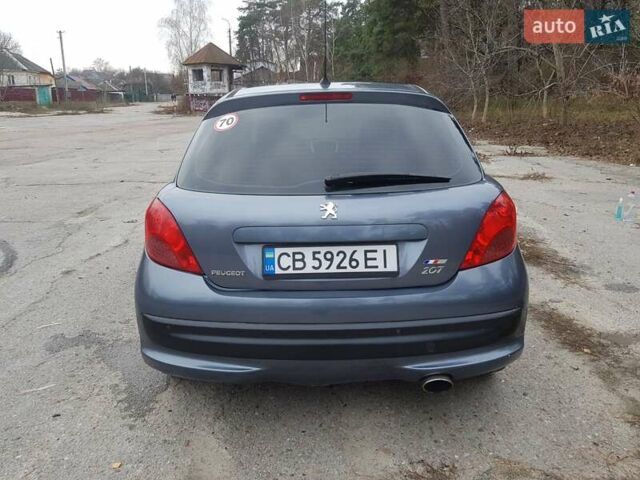 Сірий Пежо 207, об'ємом двигуна 1.6 л та пробігом 196 тис. км за 4950 $, фото 2 на Automoto.ua