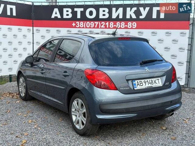 Серый Пежо 207, объемом двигателя 1.6 л и пробегом 167 тыс. км за 4900 $, фото 5 на Automoto.ua