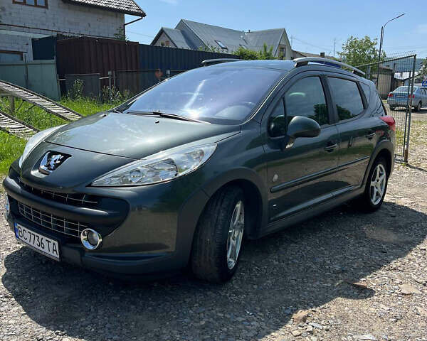 Серый Пежо 207, объемом двигателя 1.6 л и пробегом 270 тыс. км за 4600 $, фото 9 на Automoto.ua