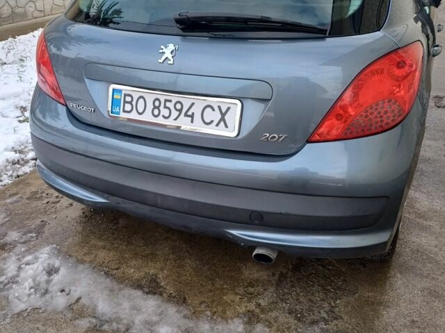 Серый Пежо 207, объемом двигателя 1.6 л и пробегом 230 тыс. км за 5000 $, фото 2 на Automoto.ua