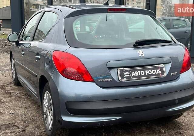 Серый Пежо 207, объемом двигателя 1.4 л и пробегом 166 тыс. км за 5190 $, фото 6 на Automoto.ua