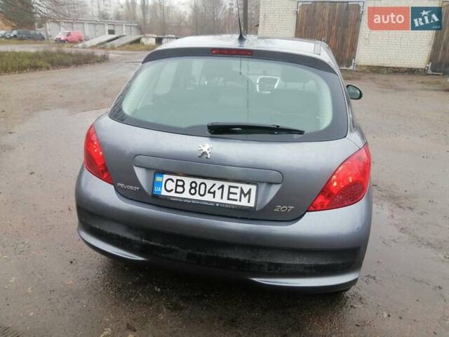 Серый Пежо 207, объемом двигателя 1.4 л и пробегом 107 тыс. км за 7100 $, фото 3 на Automoto.ua