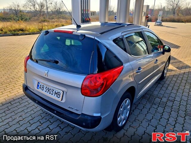 Серый Пежо 207, объемом двигателя 1.6 л и пробегом 228 тыс. км за 5050 $, фото 11 на Automoto.ua