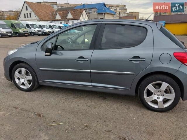 Серый Пежо 207, объемом двигателя 1.6 л и пробегом 220 тыс. км за 7300 $, фото 9 на Automoto.ua
