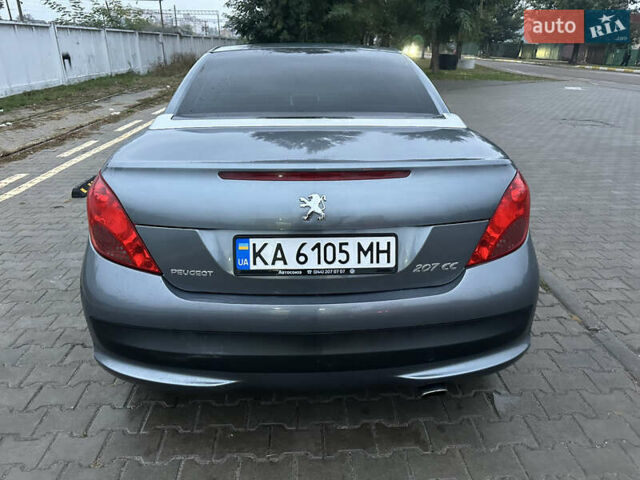Серый Пежо 207, объемом двигателя 1.6 л и пробегом 154 тыс. км за 5700 $, фото 7 на Automoto.ua
