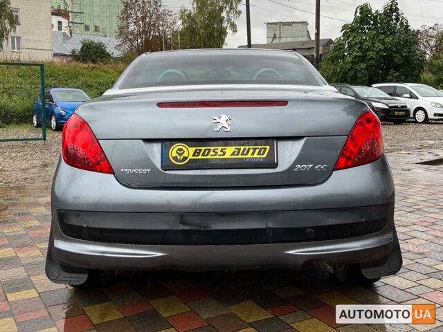 Серый Пежо 207, объемом двигателя 1.6 л и пробегом 200 тыс. км за 4800 $, фото 4 на Automoto.ua