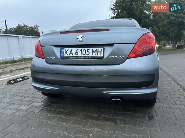 Серый Пежо 207, объемом двигателя 1.6 л и пробегом 154 тыс. км за 5700 $, фото 6 на Automoto.ua