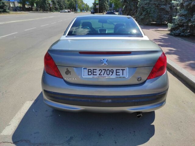 Серый Пежо 207, объемом двигателя 1.6 л и пробегом 179 тыс. км за 5450 $, фото 1 на Automoto.ua