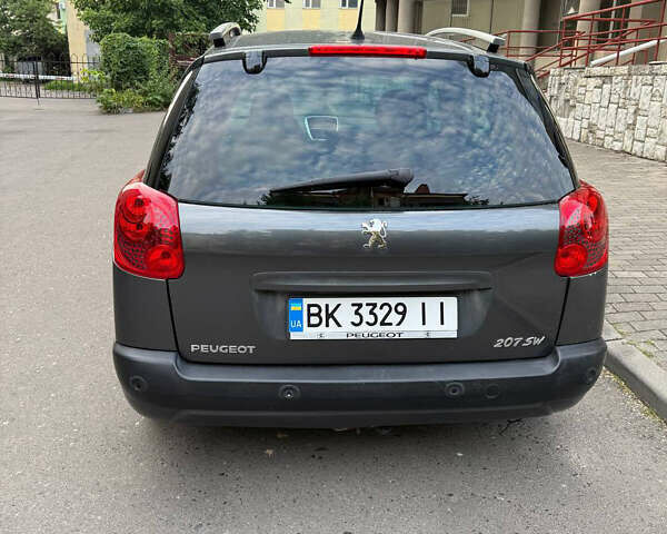 Сірий Пежо 207, об'ємом двигуна 1.6 л та пробігом 138 тис. км за 6500 $, фото 1 на Automoto.ua