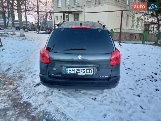 Серый Пежо 207, объемом двигателя 1.6 л и пробегом 168 тыс. км за 5200 $, фото 22 на Automoto.ua