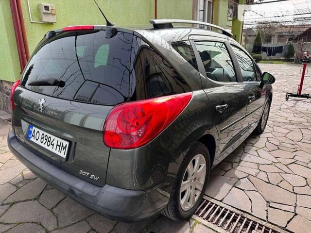 Сірий Пежо 207, об'ємом двигуна 1.6 л та пробігом 205 тис. км за 5150 $, фото 2 на Automoto.ua