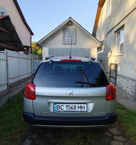 Сірий Пежо 207, об'ємом двигуна 1.6 л та пробігом 231 тис. км за 4700 $, фото 1 на Automoto.ua