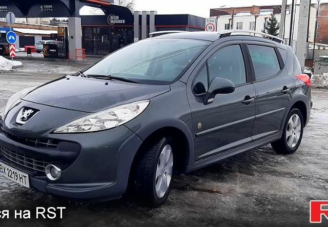 Сірий Пежо 207, об'ємом двигуна 1.6 л та пробігом 170 тис. км за 5200 $, фото 2 на Automoto.ua