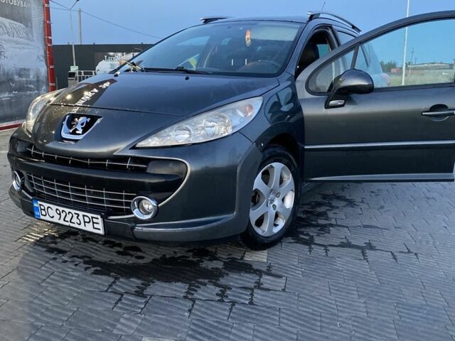 Сірий Пежо 207, об'ємом двигуна 1.6 л та пробігом 206 тис. км за 4250 $, фото 2 на Automoto.ua