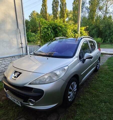 Сірий Пежо 207, об'ємом двигуна 1.6 л та пробігом 231 тис. км за 4700 $, фото 5 на Automoto.ua