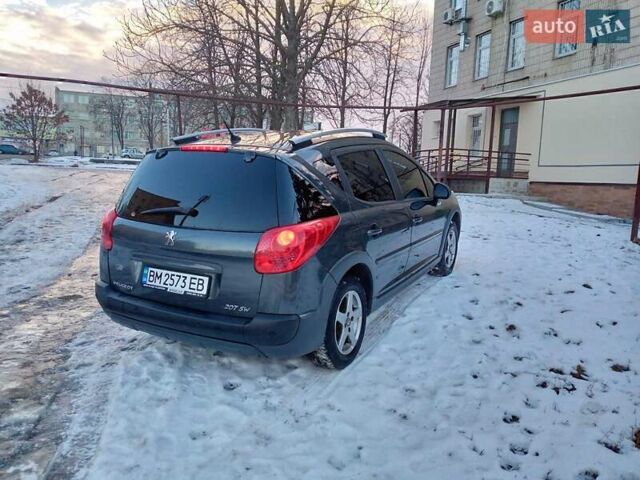 Серый Пежо 207, объемом двигателя 1.6 л и пробегом 168 тыс. км за 5200 $, фото 3 на Automoto.ua
