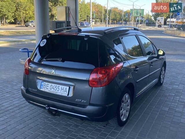 Серый Пежо 207, объемом двигателя 1.6 л и пробегом 229 тыс. км за 5500 $, фото 11 на Automoto.ua