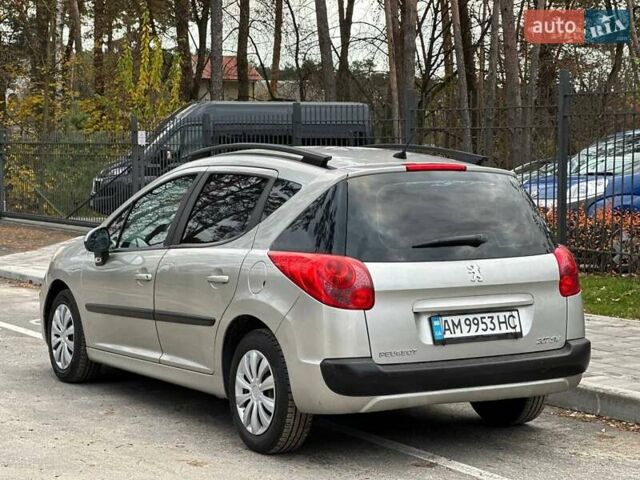Сірий Пежо 207, об'ємом двигуна 1.4 л та пробігом 225 тис. км за 4450 $, фото 6 на Automoto.ua