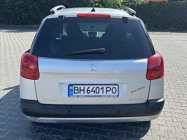 Сірий Пежо 207, об'ємом двигуна 1.6 л та пробігом 230 тис. км за 4700 $, фото 4 на Automoto.ua
