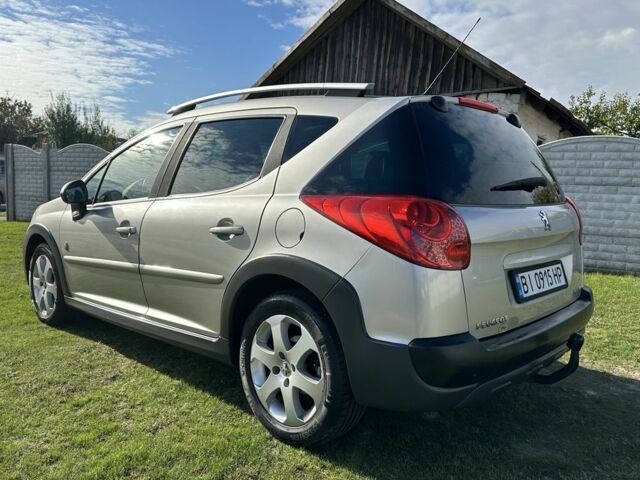 Серый Пежо 207, объемом двигателя 1.6 л и пробегом 168 тыс. км за 5600 $, фото 5 на Automoto.ua