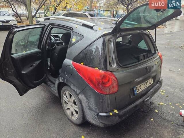 Серый Пежо 207, объемом двигателя 1.6 л и пробегом 191 тыс. км за 5500 $, фото 9 на Automoto.ua