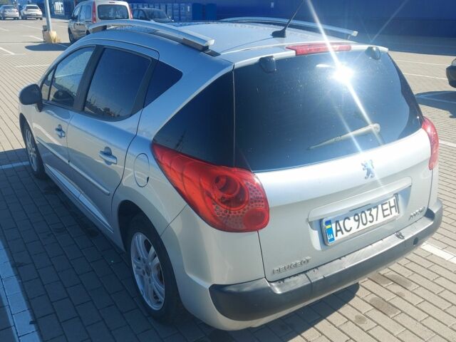 Сірий Пежо 207, об'ємом двигуна 1.4 л та пробігом 232 тис. км за 3800 $, фото 8 на Automoto.ua