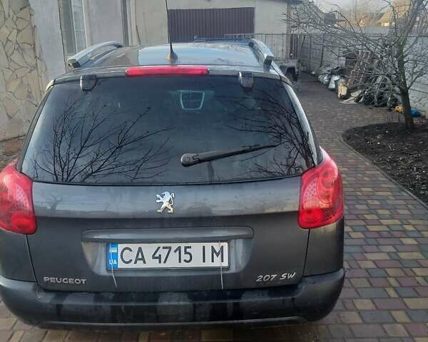 Серый Пежо 207, объемом двигателя 1.6 л и пробегом 235 тыс. км за 4825 $, фото 2 на Automoto.ua