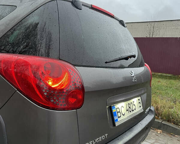 Серый Пежо 207, объемом двигателя 1.6 л и пробегом 423 тыс. км за 5200 $, фото 7 на Automoto.ua