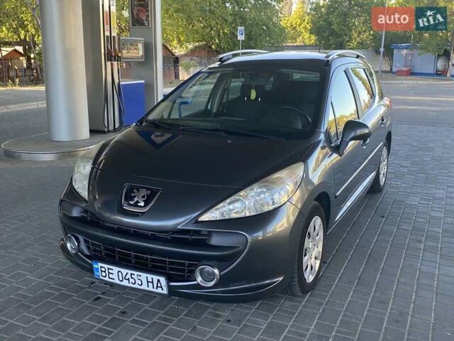 Серый Пежо 207, объемом двигателя 1.6 л и пробегом 229 тыс. км за 5500 $, фото 1 на Automoto.ua