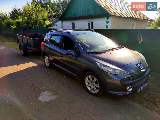 Серый Пежо 207, объемом двигателя 1.6 л и пробегом 191 тыс. км за 5500 $, фото 12 на Automoto.ua