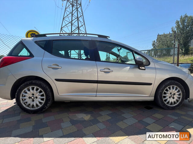 Сірий Пежо 207, об'ємом двигуна 1.4 л та пробігом 480 тис. км за 4400 $, фото 6 на Automoto.ua