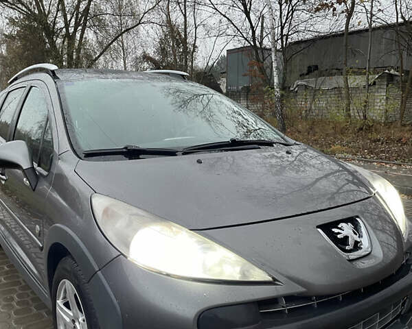 Серый Пежо 207, объемом двигателя 1.6 л и пробегом 423 тыс. км за 5200 $, фото 11 на Automoto.ua