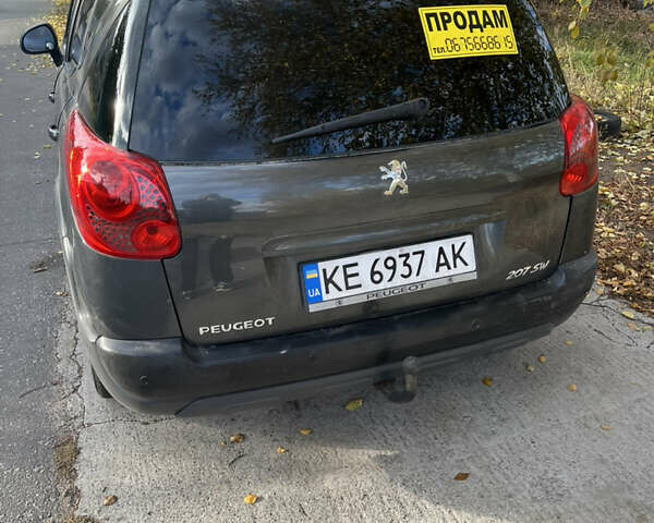 Пежо 207 2008 у Новомосковске на Automoto.ua Сірий Пежо 207, об'ємом двигуна 1.6 л та пробігом 260 тис. км за 6300 $, фото 3 на Automoto.ua