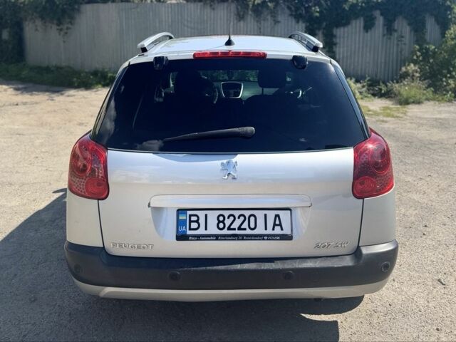 Серый Пежо 207, объемом двигателя 1.6 л и пробегом 168 тыс. км за 4900 $, фото 3 на Automoto.ua