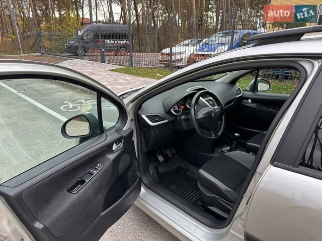 Сірий Пежо 207, об'ємом двигуна 1.4 л та пробігом 225 тис. км за 4450 $, фото 15 на Automoto.ua