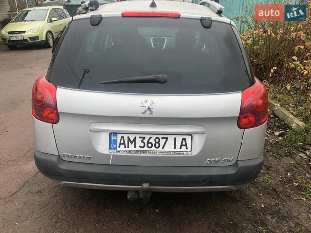 Серый Пежо 207, объемом двигателя 1.4 л и пробегом 218 тыс. км за 4500 $, фото 3 на Automoto.ua