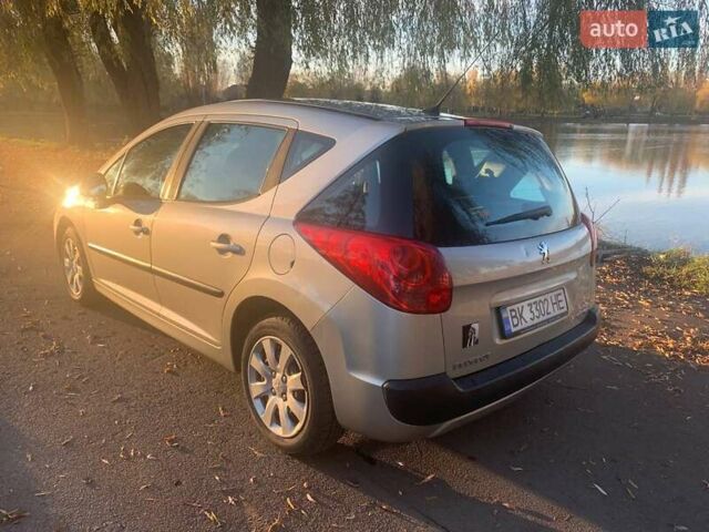Серый Пежо 207, объемом двигателя 1.4 л и пробегом 195 тыс. км за 5500 $, фото 7 на Automoto.ua