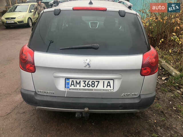 Серый Пежо 207, объемом двигателя 1.4 л и пробегом 218 тыс. км за 4500 $, фото 6 на Automoto.ua