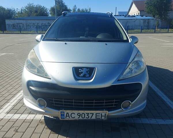 Сірий Пежо 207, об'ємом двигуна 1.4 л та пробігом 232 тис. км за 3800 $, фото 4 на Automoto.ua