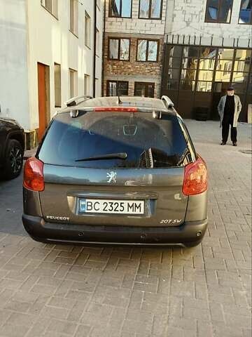 Серый Пежо 207, объемом двигателя 1.6 л и пробегом 272 тыс. км за 5200 $, фото 4 на Automoto.ua