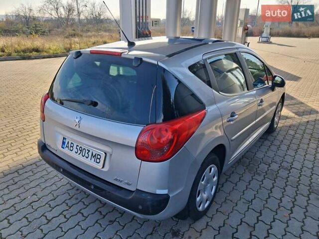 Серый Пежо 207, объемом двигателя 1.6 л и пробегом 227 тыс. км за 5300 $, фото 11 на Automoto.ua